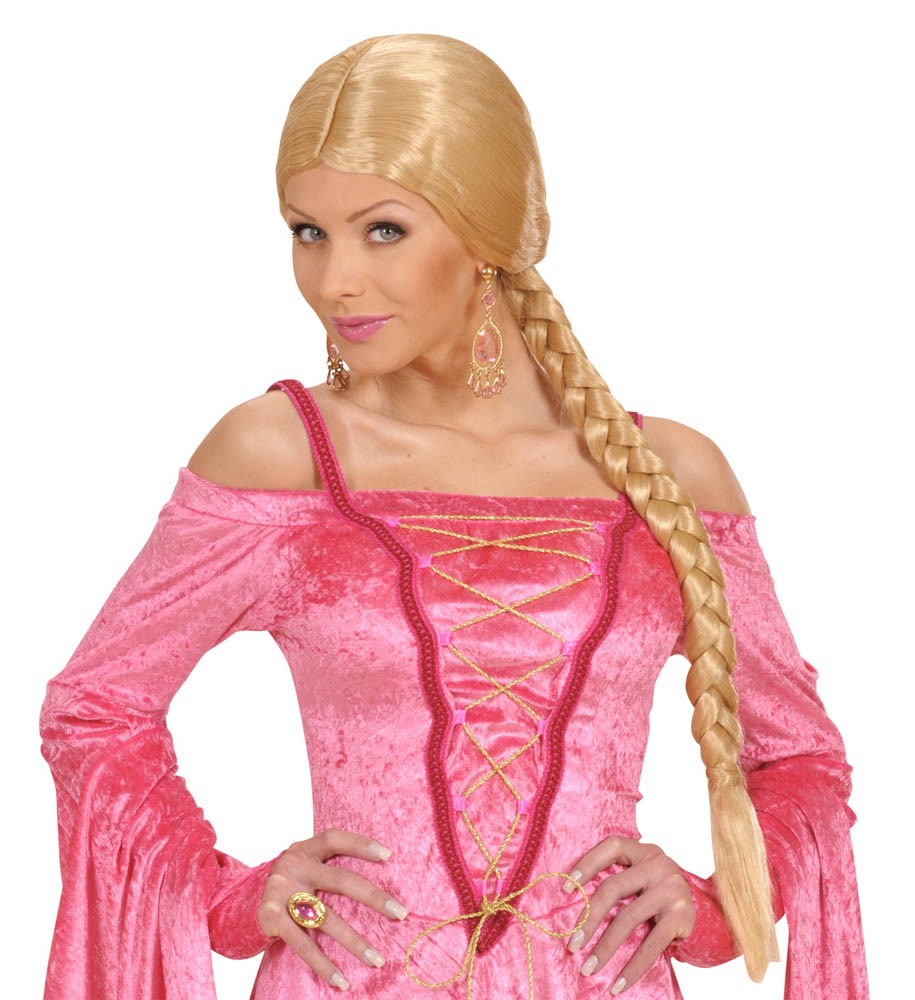 Widmann - Περούκα Πριγκίπισσα Κοτσίδα Ξανθιά R0725