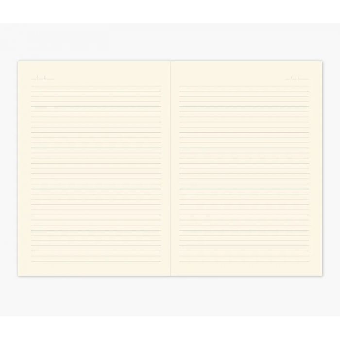 Adbook - Σημειωματάριο Οικολογικό Rangi 17x25 Ριγέ, Ice SM-2003-10