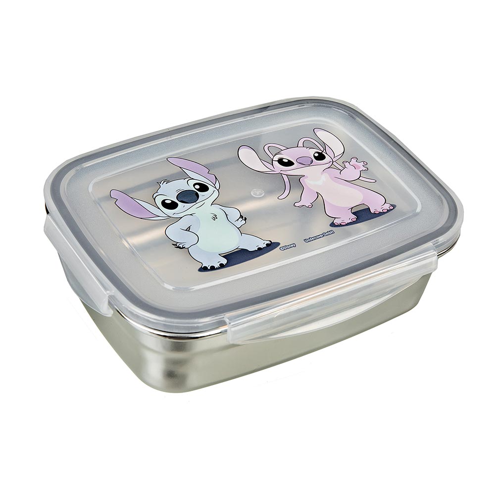 Gim – Δοχείο Φαγητού Ανοξείδωτο, Lilo & Stitch 550 ml STLR9904