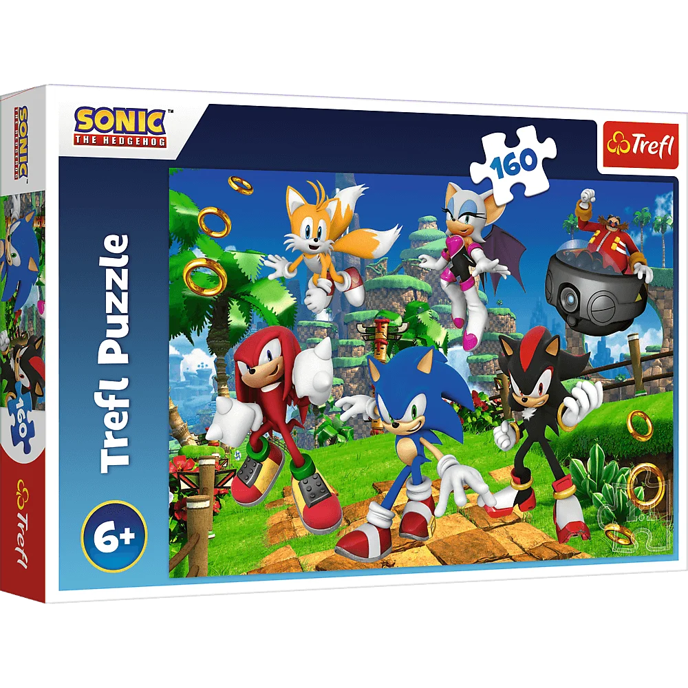 Trefl - Puzzle Sonic And Friends 160 Pcs 15421