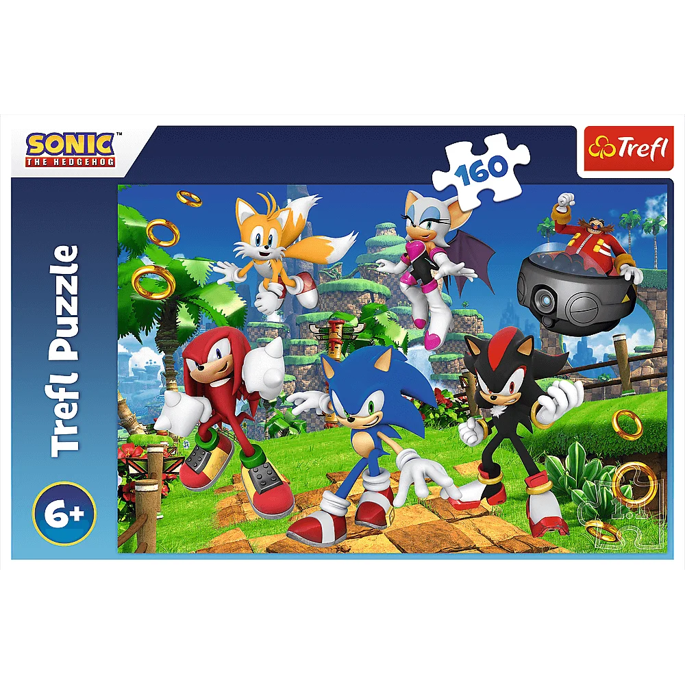 Trefl - Puzzle Sonic And Friends 160 Pcs 15421