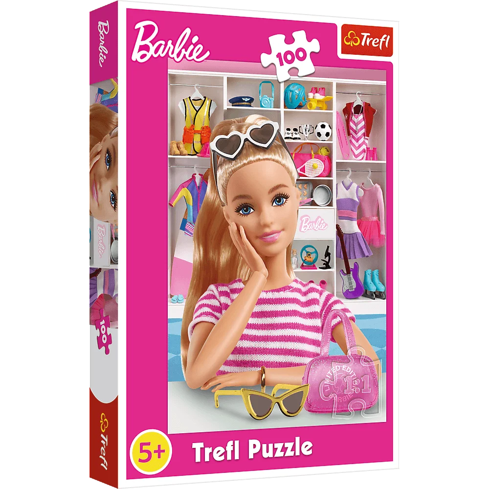 Trefl - Puzzle, Meet Barbie 100 Pcs 16458