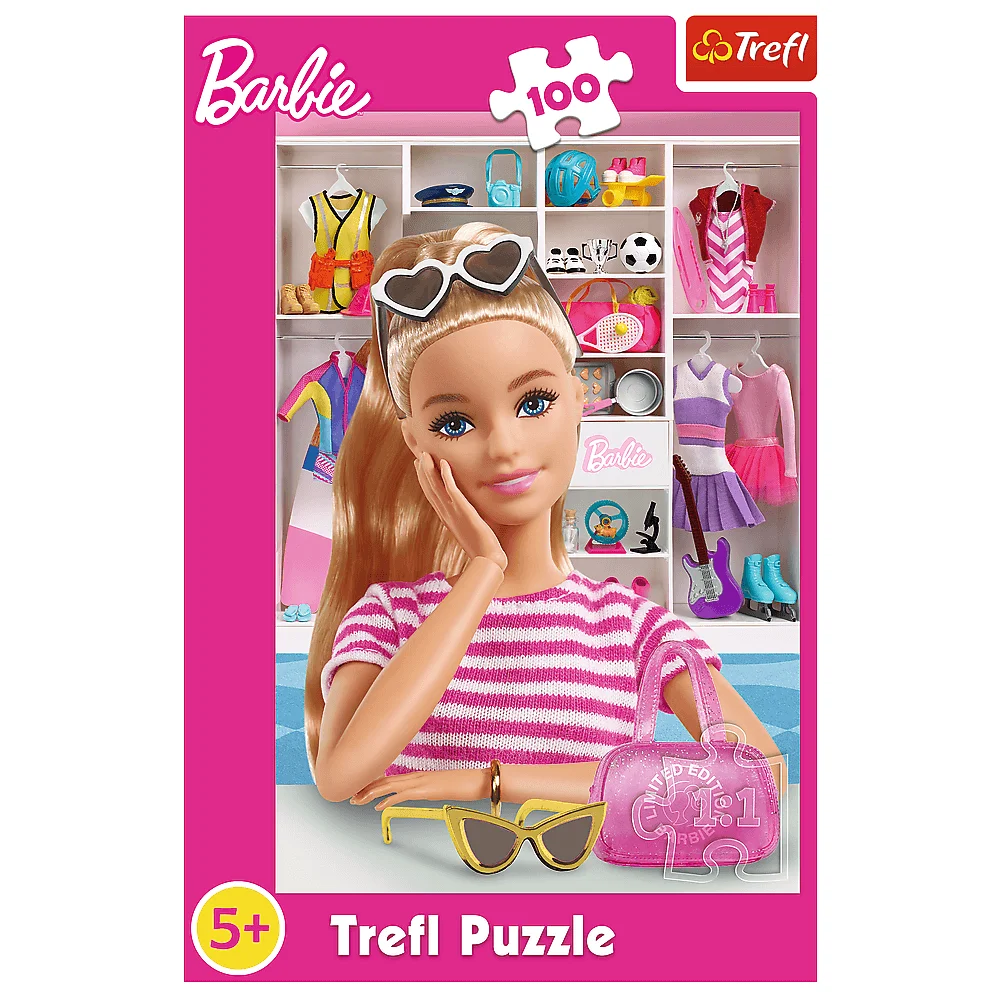 Trefl - Puzzle, Meet Barbie 100 Pcs 16458