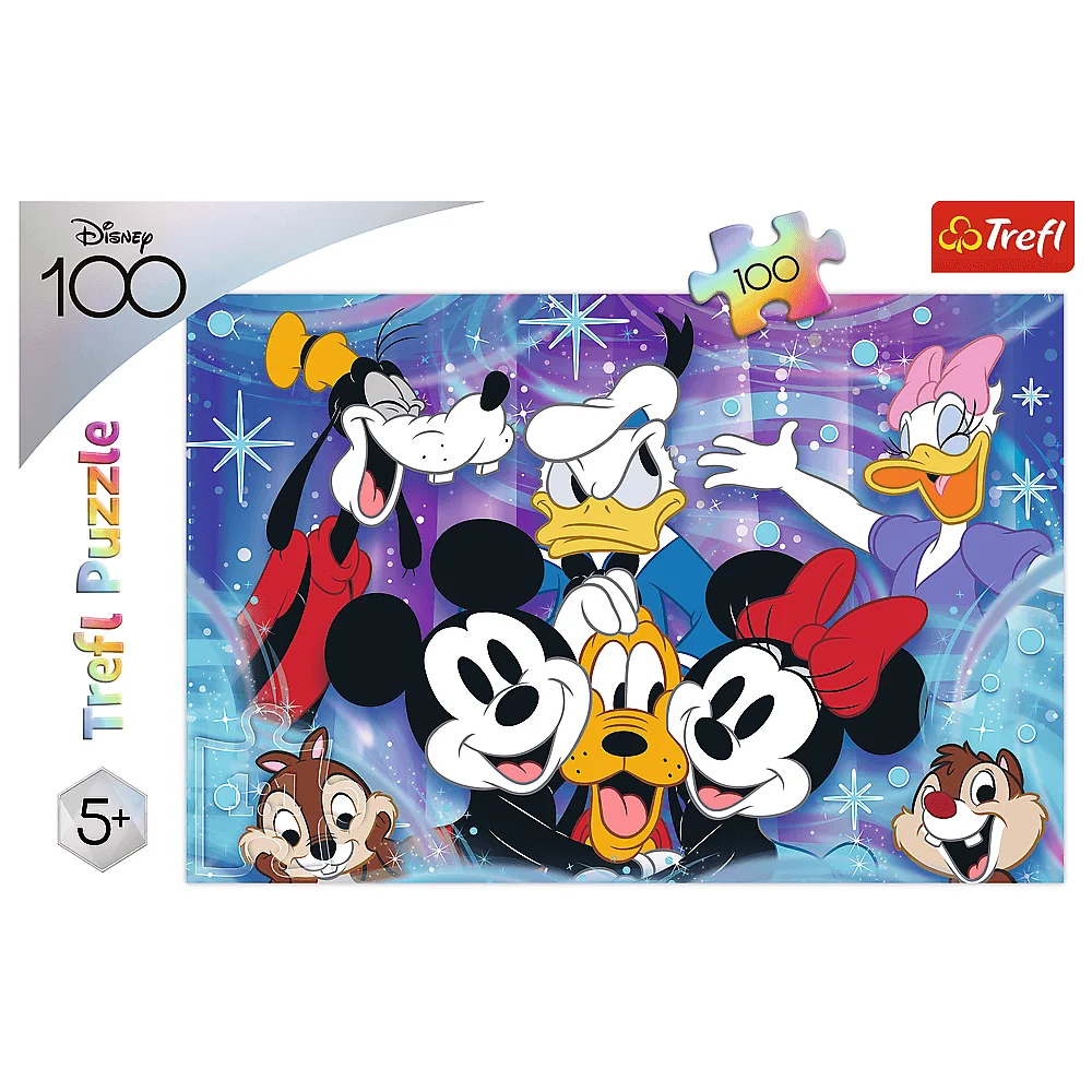 Trefl - Puzzle, It's Fun At Disney 100 Pcs 16462