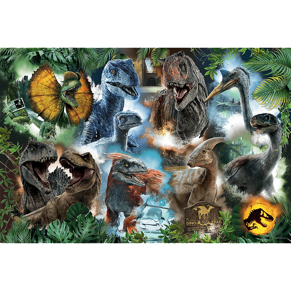 Trefl - Puzzle Favorite Dinosaurs 300 Pcs 23013