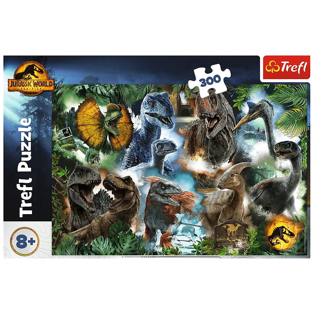 Trefl - Puzzle Favorite Dinosaurs 300 Pcs 23013