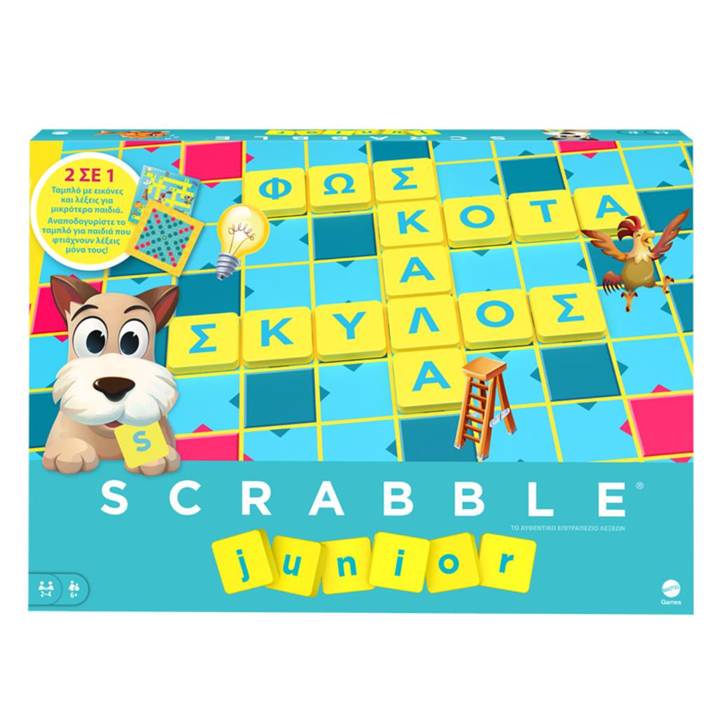 Mattel - Επιτραπέζιο, Scrabble Junior Y9672