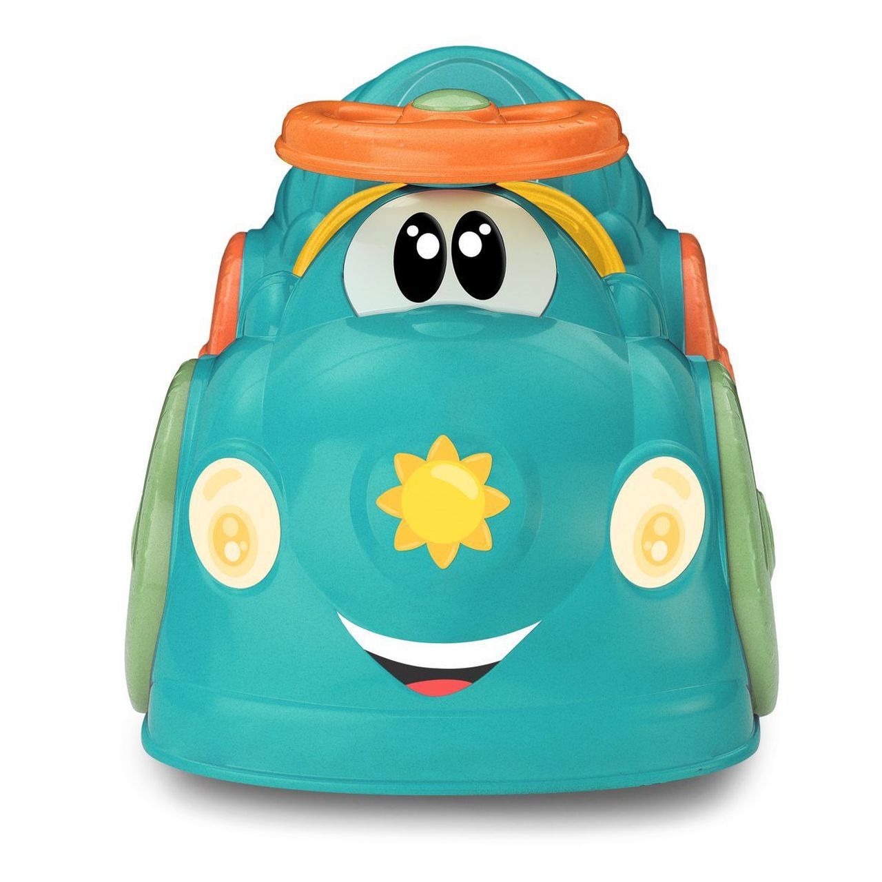 Chicco - Βρεφικό Παιχνίδι Αυτοκινητάκι Γύρω Γύρω Όλοι Τιρκουάζ Z01-11113-20