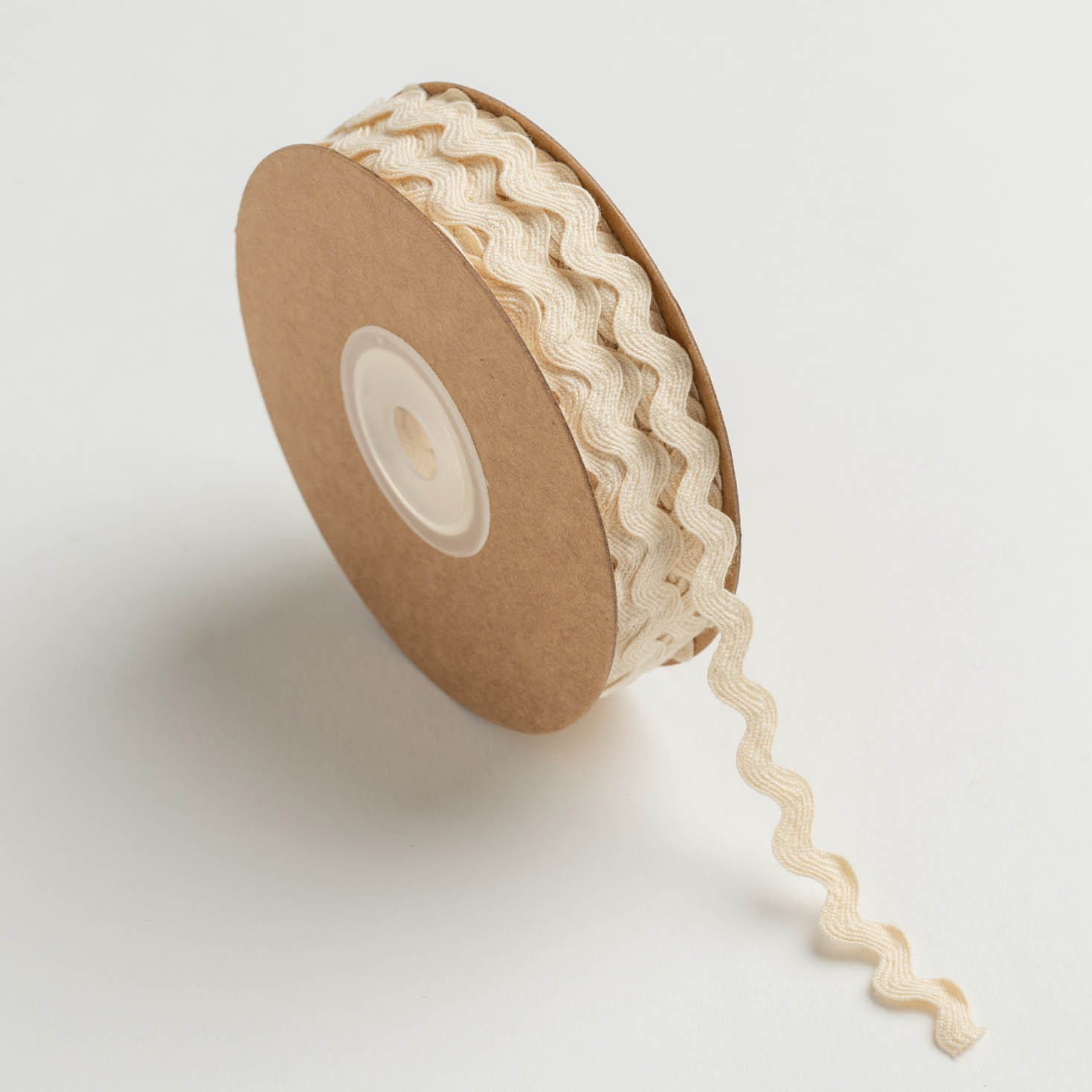 Kyriacou - Κορδέλα Zig-Zag Ματτ Χρωματιστή 5mmX20M, Ivory ZZGMAXXX-XX5X20-02XXXX