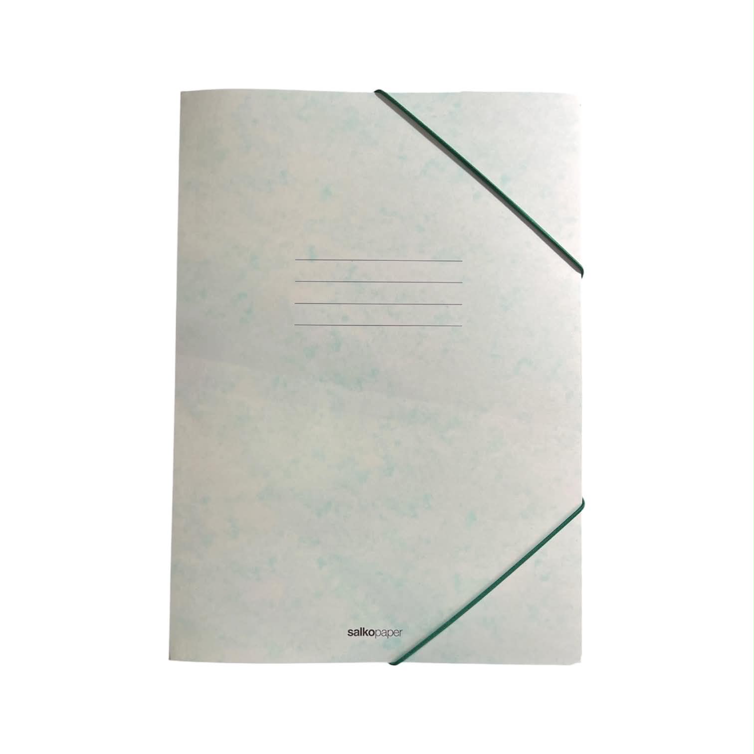Salko Paper - Ντοσιέ Με Λάστιχο Πρεσπάν, Pastel Green 2542