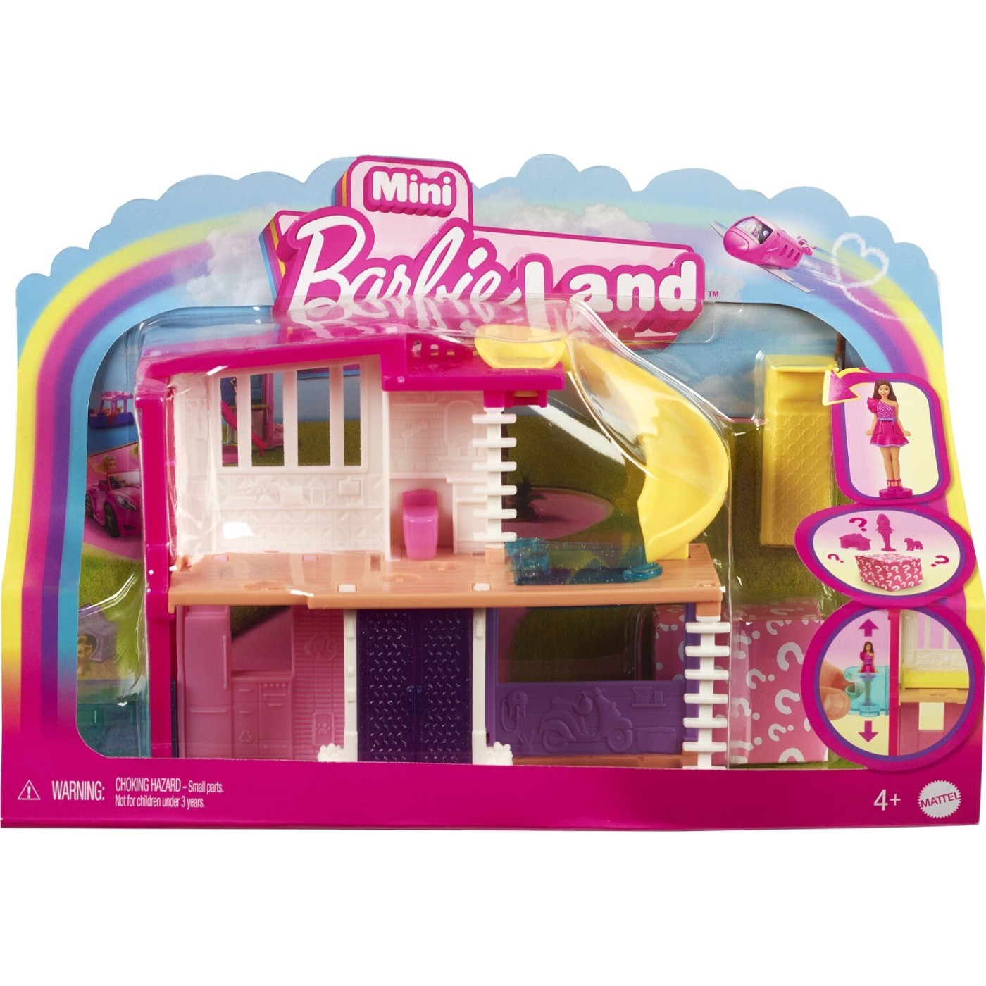 Mattel Barbie - Barbieland Κούκλα Και Αξεσουάρ - Κουκλόσπιτο HYF47 (HYF44)