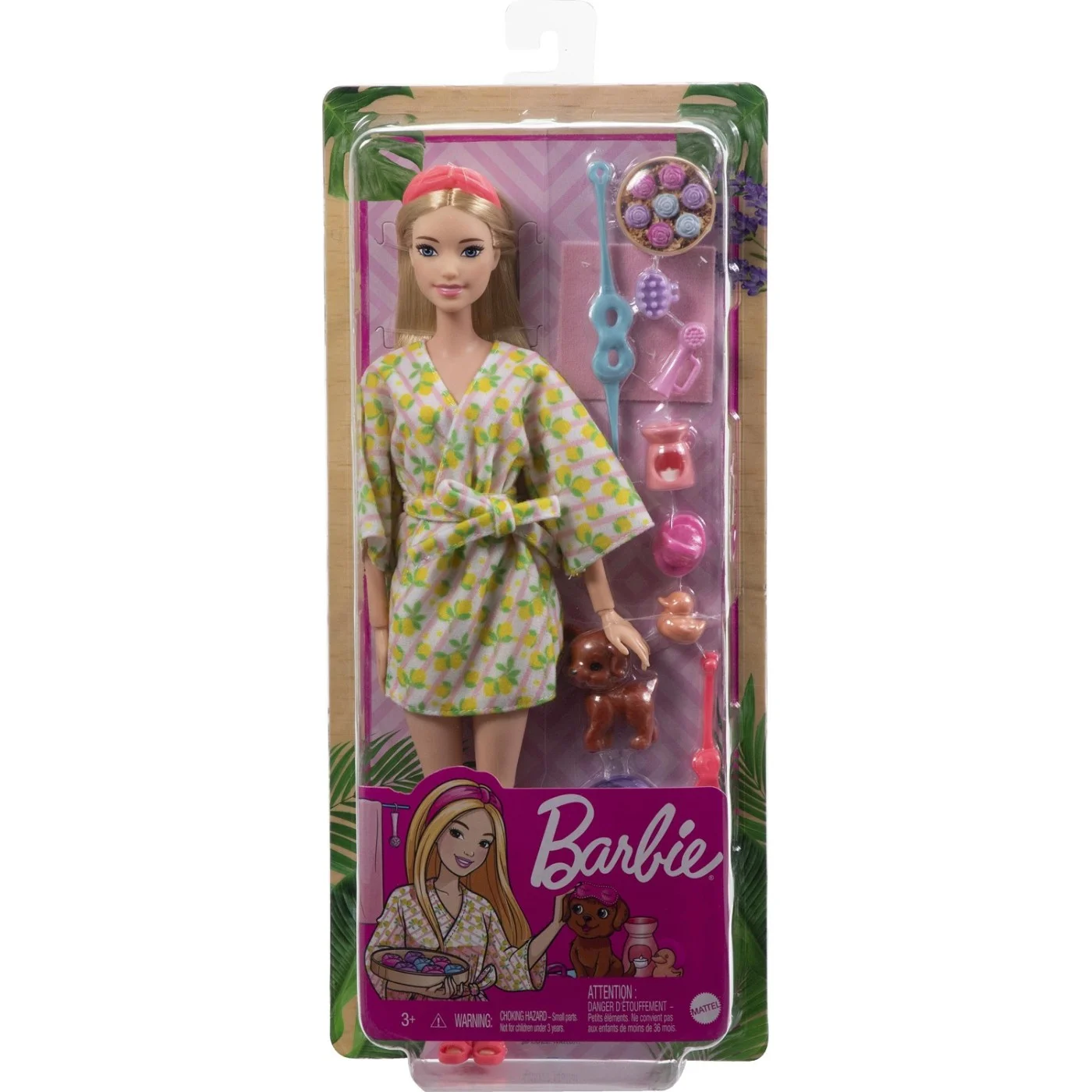 Mattel Barbie - Ημέρα Ομορφιάς Doll Spa Day HKT90 (GKH73)