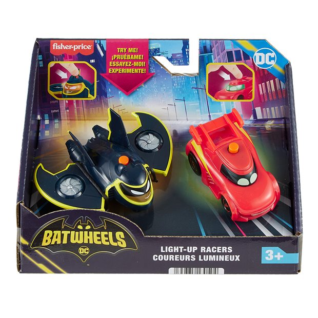 Fisher Price - Batwheels Redbird Με Φώτα HML26 (HML24)