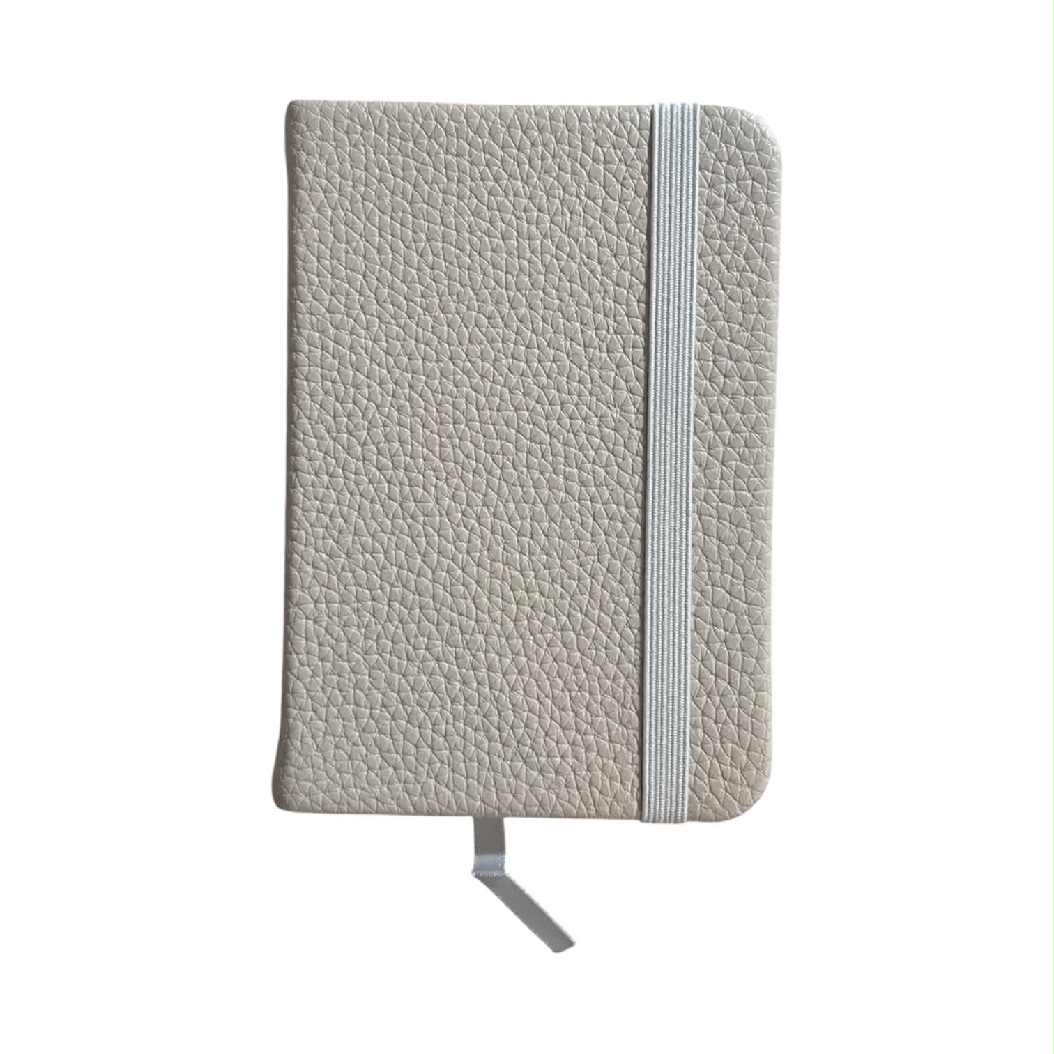Maxleaf - Σημειωματάριο Α7 Ριγέ 80 Φύλλα 75gsm, Δερματίνη, Μπεζ 5801-9