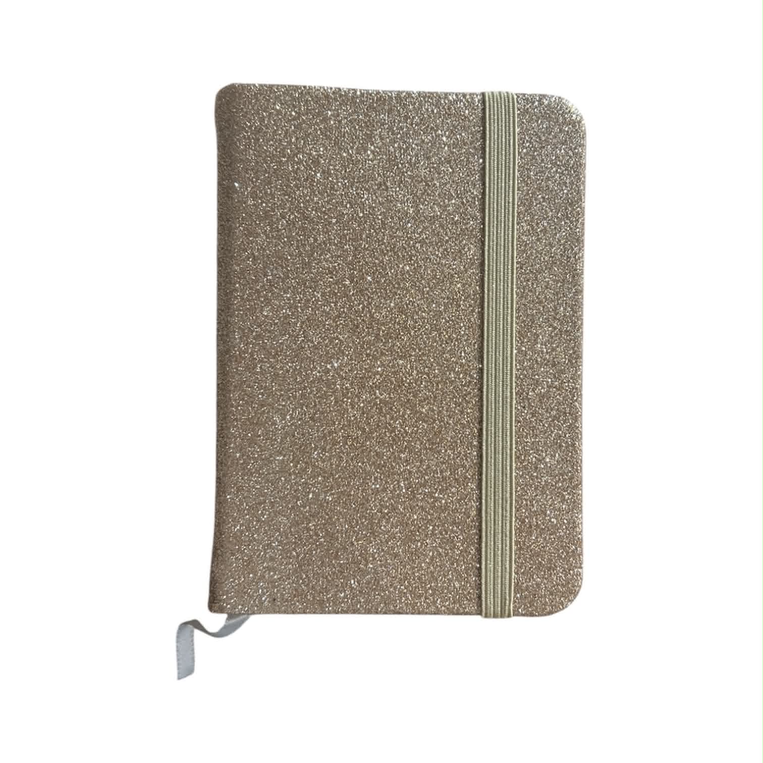 Maxleaf - Σημειωματάριο Α7 Ριγέ 80 Φύλλα 75gsm, Glitter, Χρυσό 5801-8