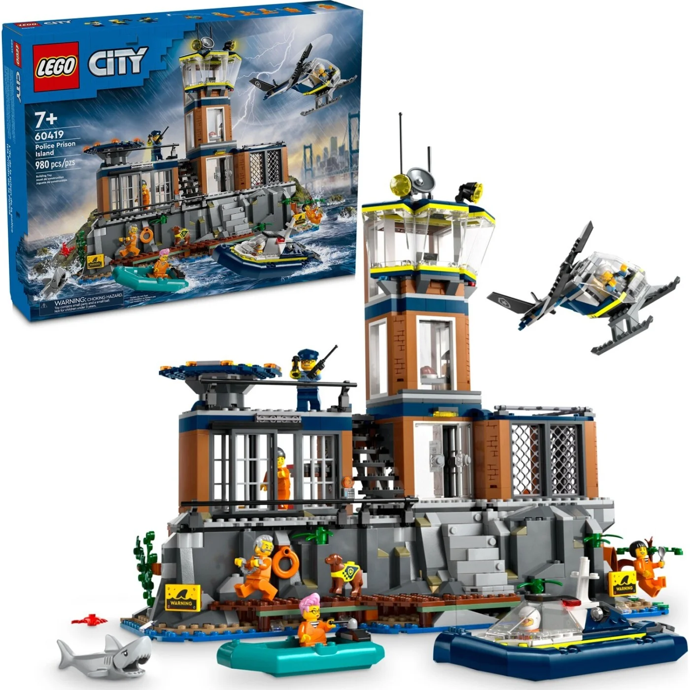 Lego City - City Police Prison Island 60419