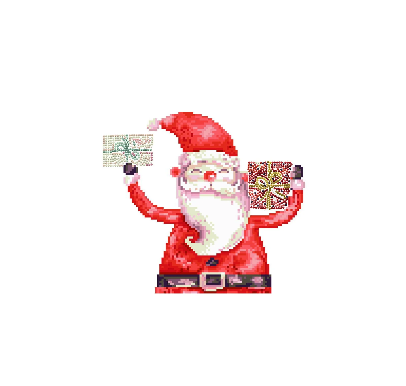 Diamond Dotz - Ψηφιδωτό, Santa Cheer DBX.048