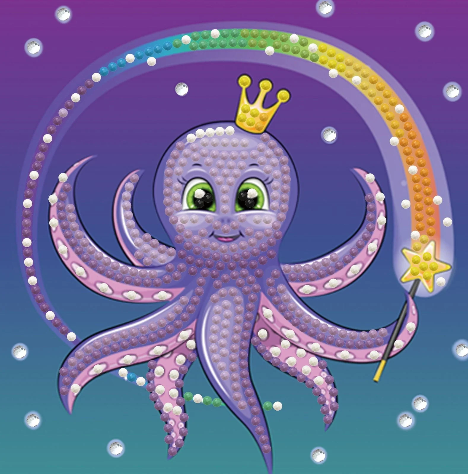 Diamond Dotz - Ψηφιδωτό, Magical Octopus DBX.063 Diamond Dotz - Ψηφιδωτό, Magical Octopus DBX.063