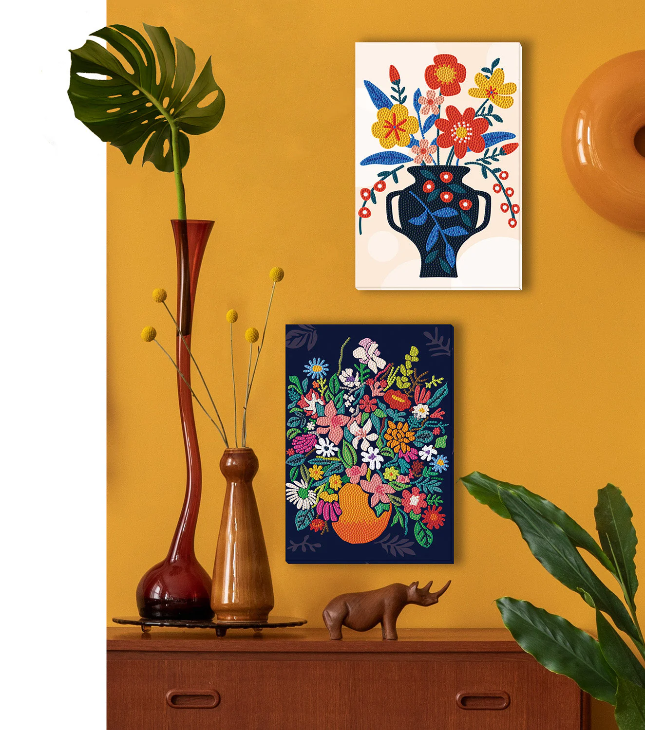 Diamond Dotz - Ψηφιδωτό, Blue Vase DBX3.002 Diamond Dotz - Ψηφιδωτό, Blue Vase DBX3.002