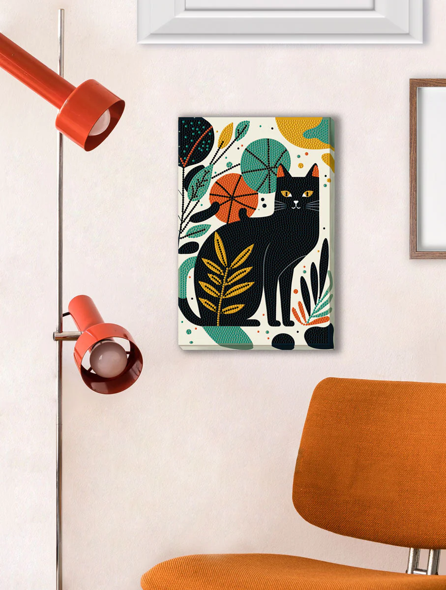 Diamond Dotz - Ψηφιδωτό, Boho Cat DBX3.004