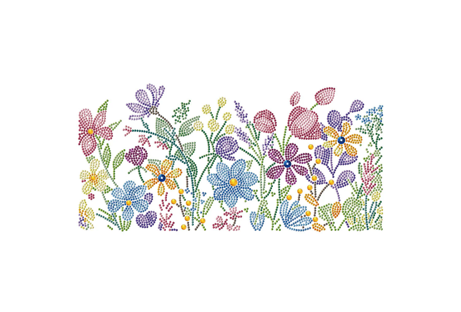 Diamond Dotz - Ψηφιδωτό, Field Flowers DBX4.002