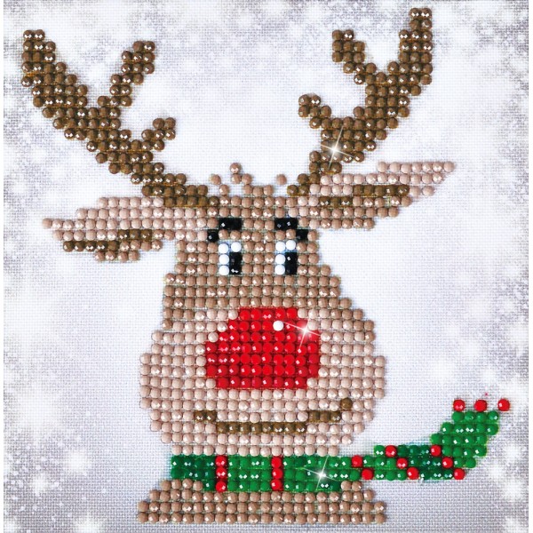 Diamond Dotz - Ψηφιδωτό, Christmas Reindeer DD2.028