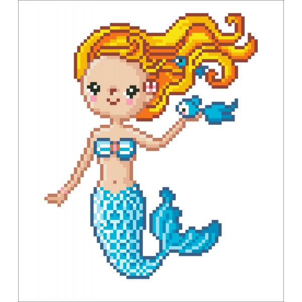 Diamond Dotz - Ψηφιδωτό, Sweet Swimmer DD3.022