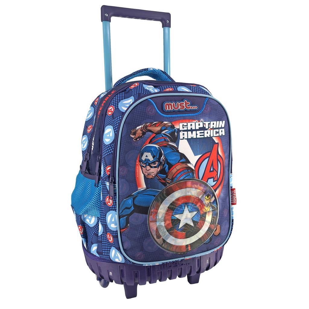 Diakakis – Τσάντα Τρόλεϊ Δημοτικού Must, Avengers, Captain America 506096