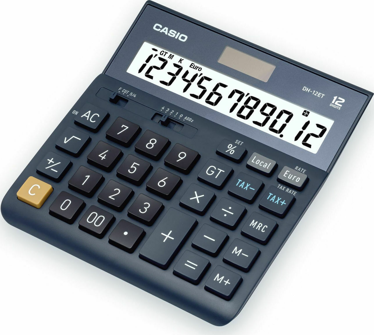 Casio - Αριθμομηχανή Λογιστική DH-12ET Casio - Αριθμομηχανή Λογιστική DH-12ET