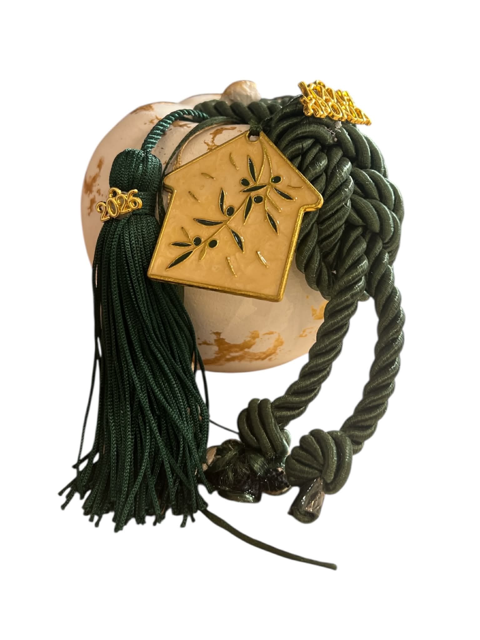 Adorex - Γούρι Κεραμική Κολοκύθα Με Σπίτι EG-20048