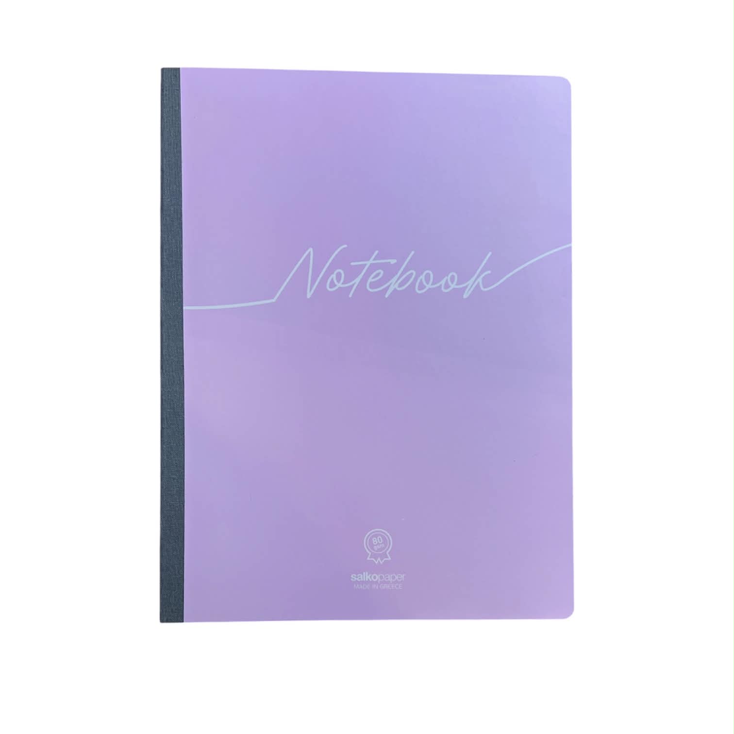 Salko Paper - Τετράδιο Κολλητό Notebook 360°, 21x29 cm, 64 Φύλλα Ριγέ, Λιλά 5027