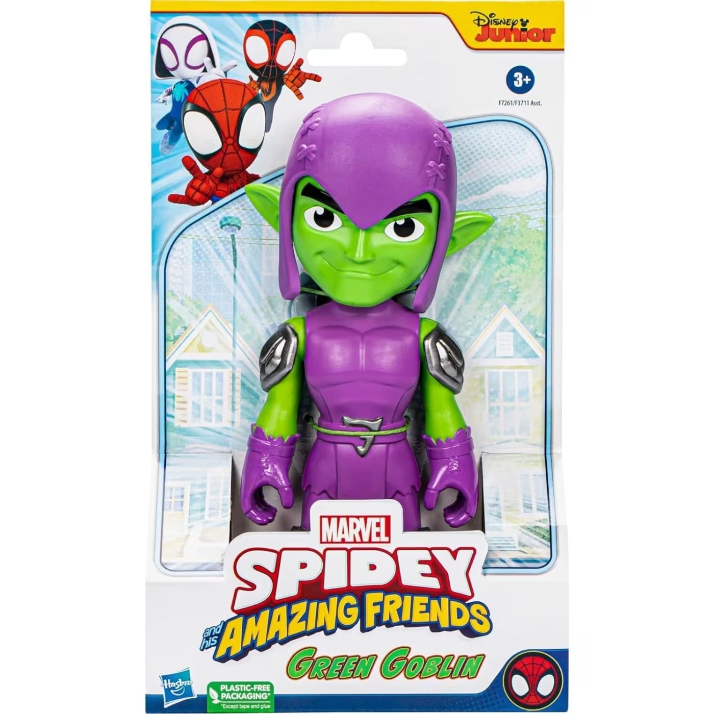 Hasbro - Marvel Spidey And His Amazing Friends, Green Goblin F7261 (F3711) Hasbro - Marvel Spidey And His Amazing Friends, Green Goblin F7261 (F3711)