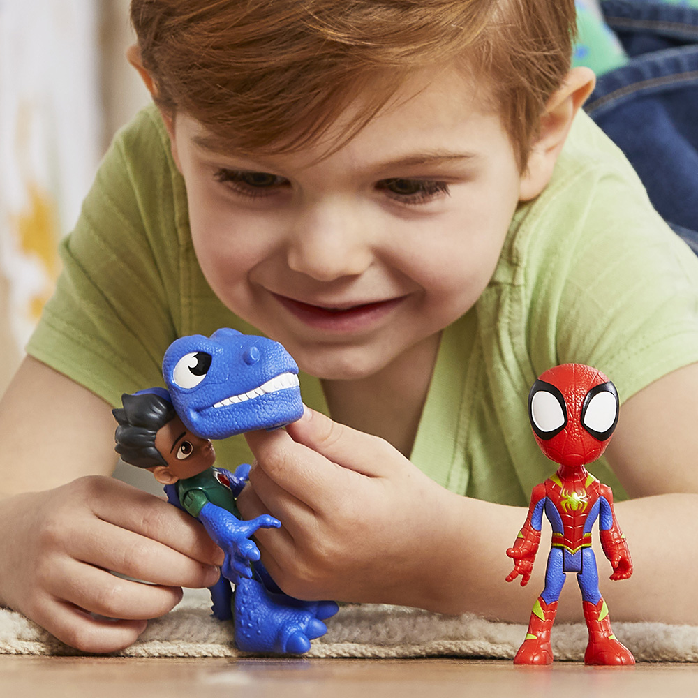 Hasbro - Marvel Spidey & His Amazing Friends, Dino Heroes & Lizard Set F9483 Hasbro - Marvel Spidey & His Amazing Friends, Dino Heroes & Lizard Set F9483