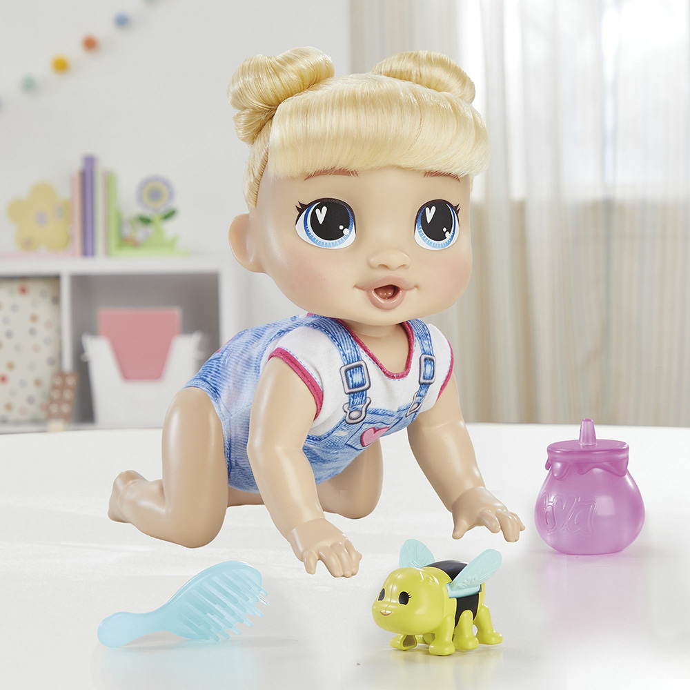 Hasbro Baby Alive - Crawl 'N Play, Harper Hugs F9709