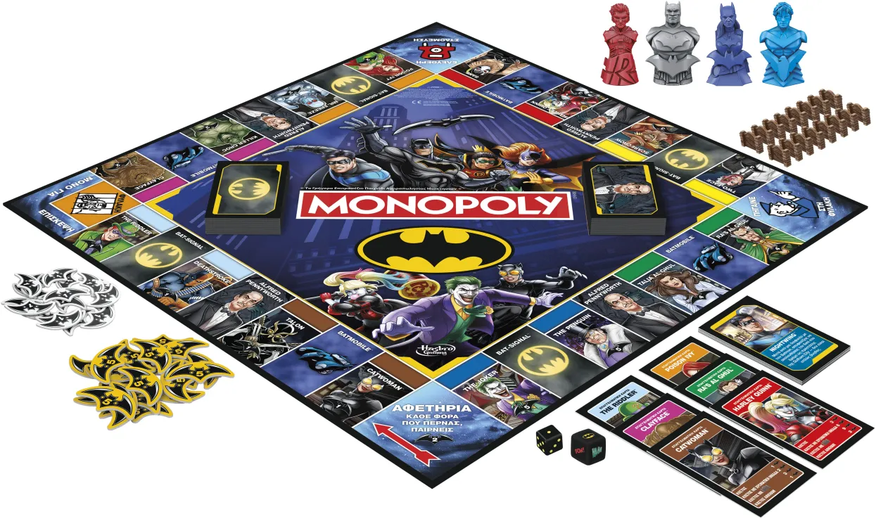  Hasbro - Επιτραπέζιο, Monopoly Batman F9930