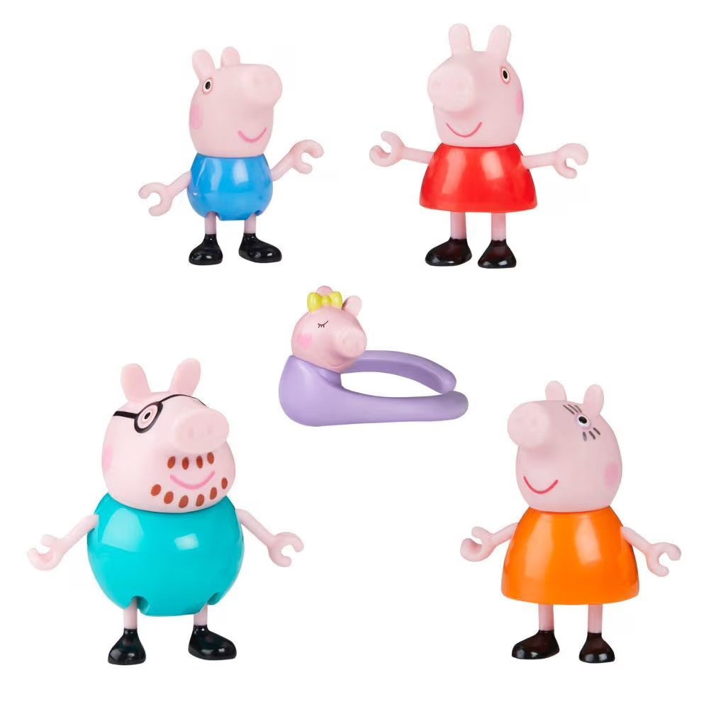 Hasbro - Peppa Pig, Peppa's Family Of Five G0506