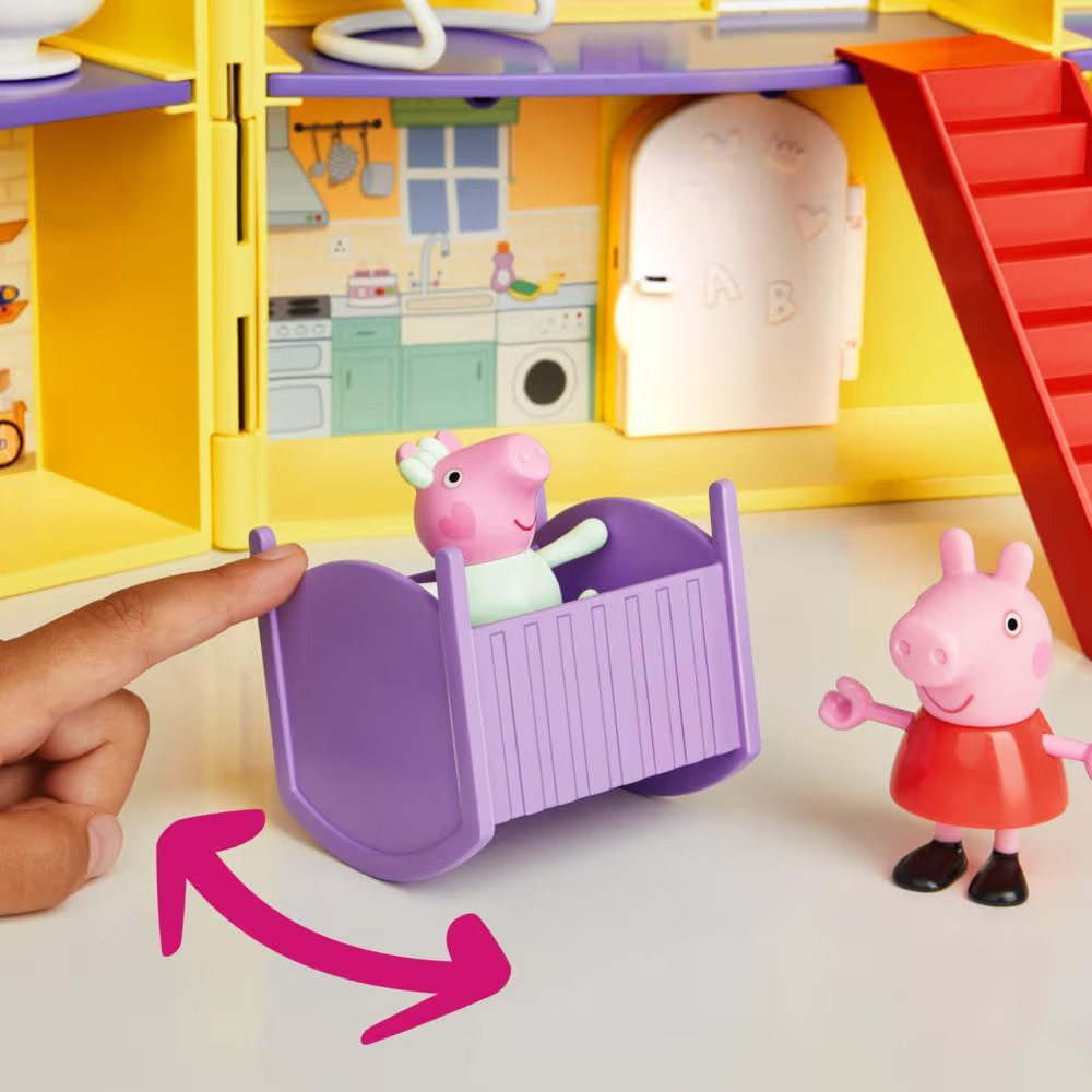 Hasbro - Peppa Pig, Peppa's Big Family House G0508