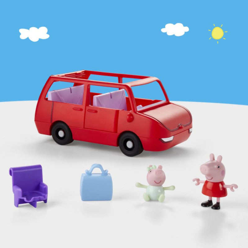 Hasbro - Peppa Pig, Peppa΄s Big Family Car G0541