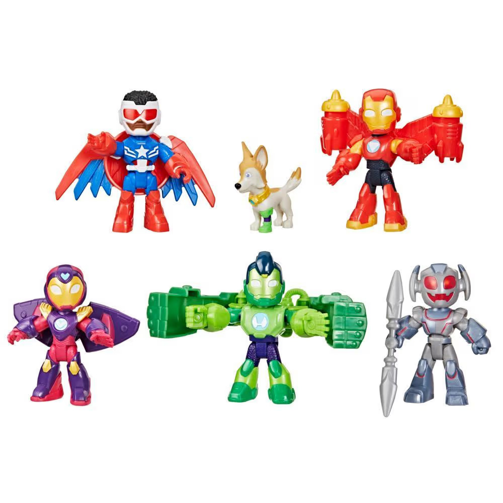 Hasbro - Marvel Iron Man And His Awesome Friends, Armored-Up Avengers Pack G1255 Hasbro - Marvel Iron Man And His Awesome Friends, Armored-Up Avengers Pack G1255