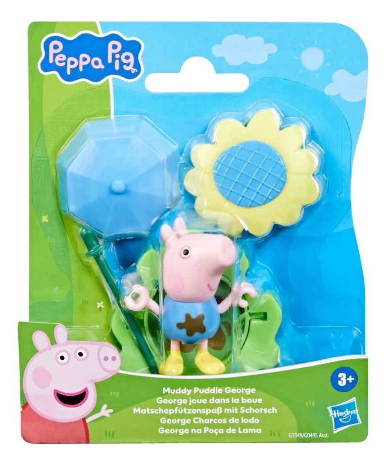 Hasbro - Peppa Pig,  Muddly Puddle George G1349 (G0495)
