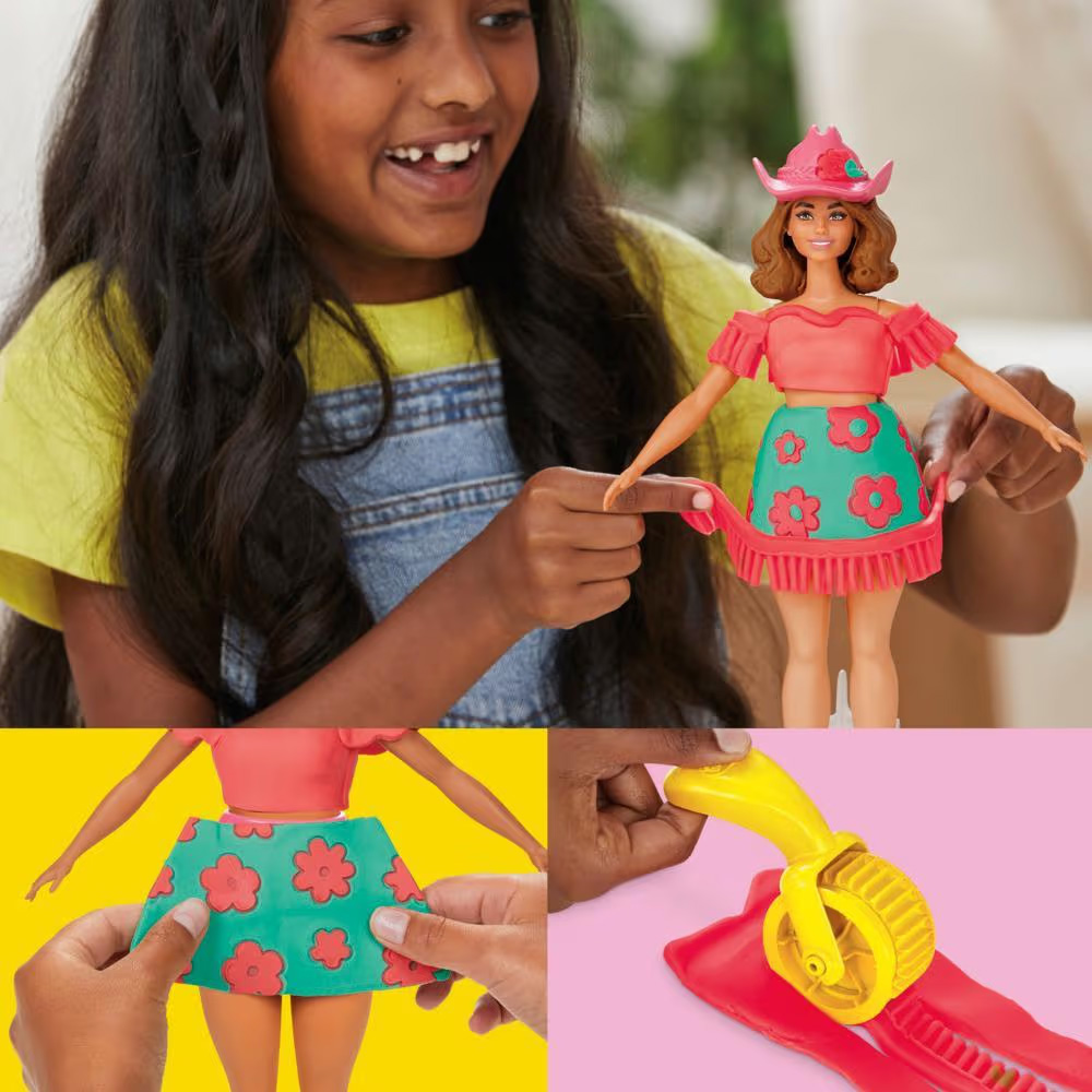 Hasbro Play Doh - Barbie, Florals And Fringe G1360 (G1354)