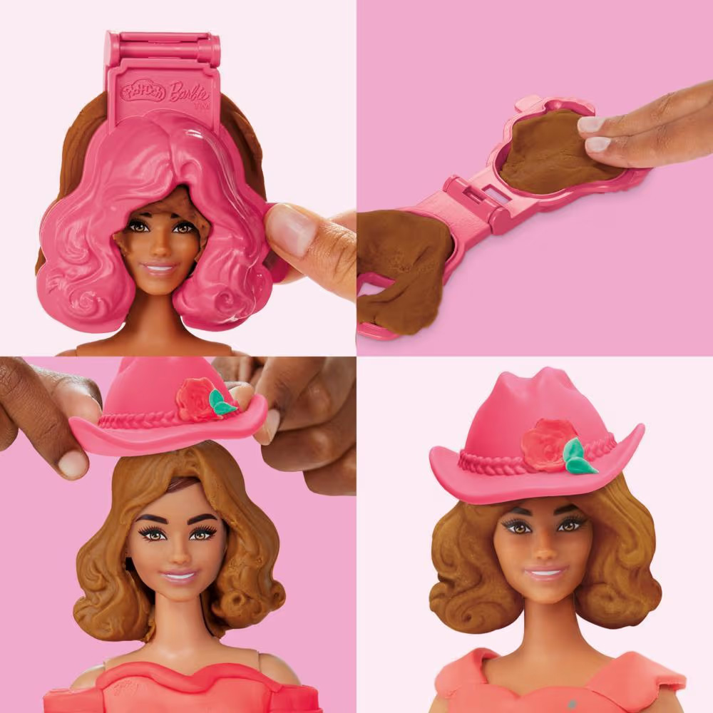 Hasbro Play Doh - Barbie, Florals And Fringe G1360 (G1354)