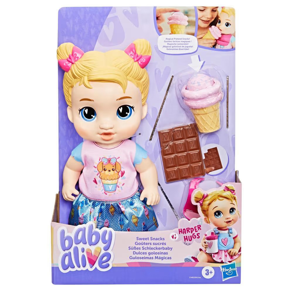 Hasbro Baby Alive - Sweet Snacks Hurper Hugs G1449