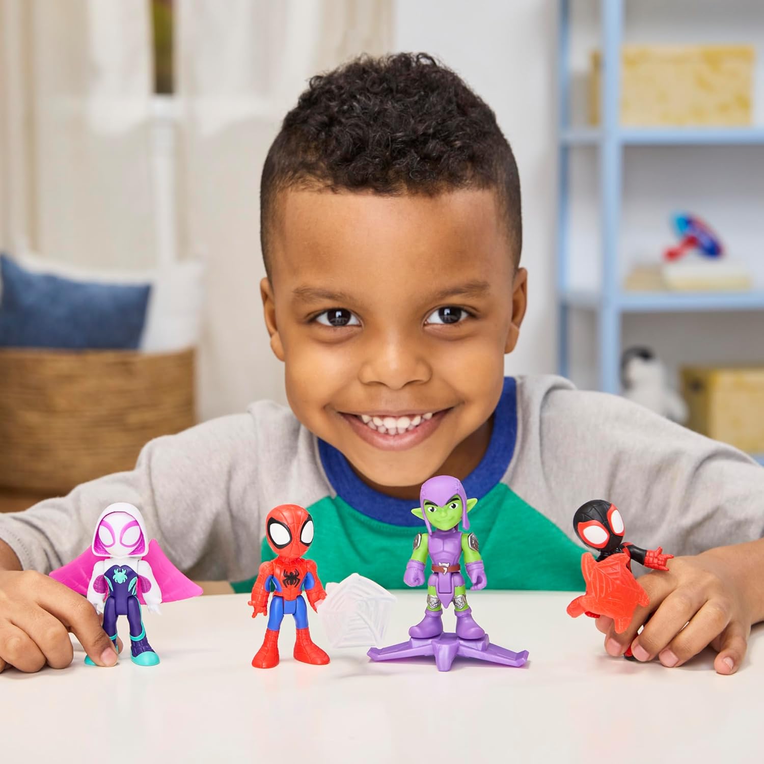 Hasbro -  Spiderman Spidey Amazing Friends, Miles Spin Morales G1459 (G0661)