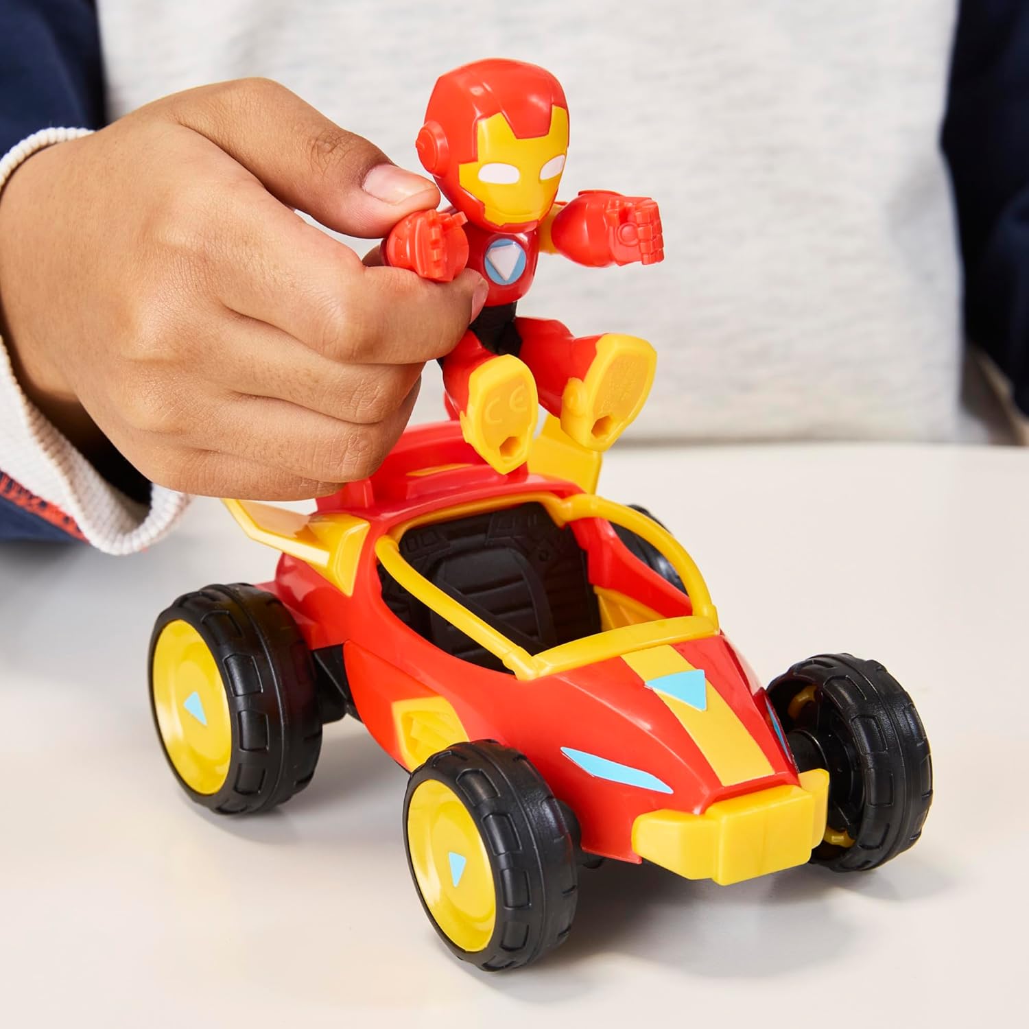 Hasbro - Iron Man Αnd His Awesome Friends Marvel, Iron Racer G1471 (G1257)