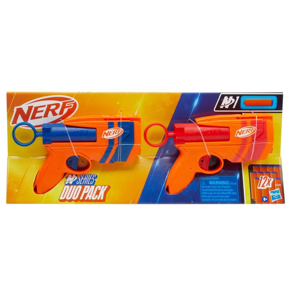 Hasbro Nerf - Series Duo Dart Blasters και 12 N1 Darts G1492