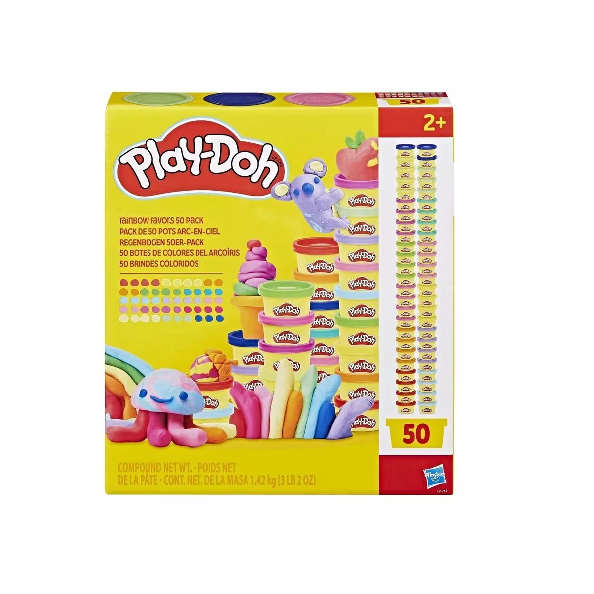 Hasbro Play-Doh - Super Rainbow Favors 50 Pack G1761