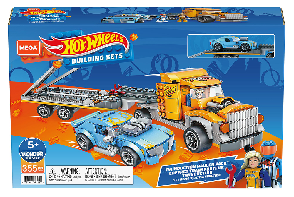 Mattel Hot Wheels - Mega Bloks, Νταλίκα Twinduction GYG66