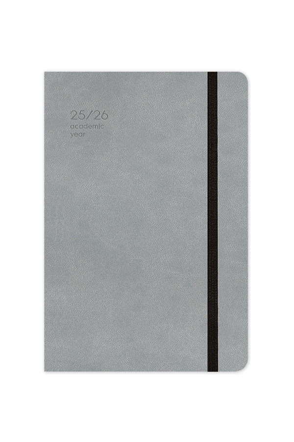 Adbook - Ακαδημαϊκό Ημερολόγιο Handy, Ημερήσιο 2025-2026 14x21cm, Grey HM-9234-12 Adbook - Ακαδημαϊκό Ημερολόγιο Handy, Ημερήσιο 2025-2026 14x21cm, Grey HM-9234-12