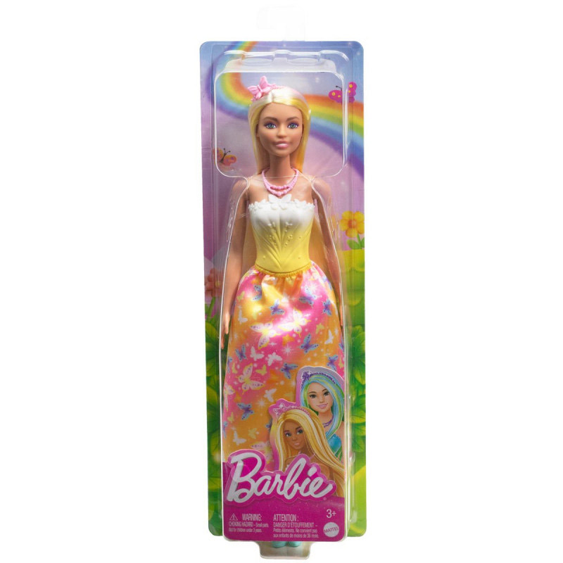 Mattel Barbie - Πριγκίπισσα με πορτοκαλί ανταύγιες HRR09 (HRR07)